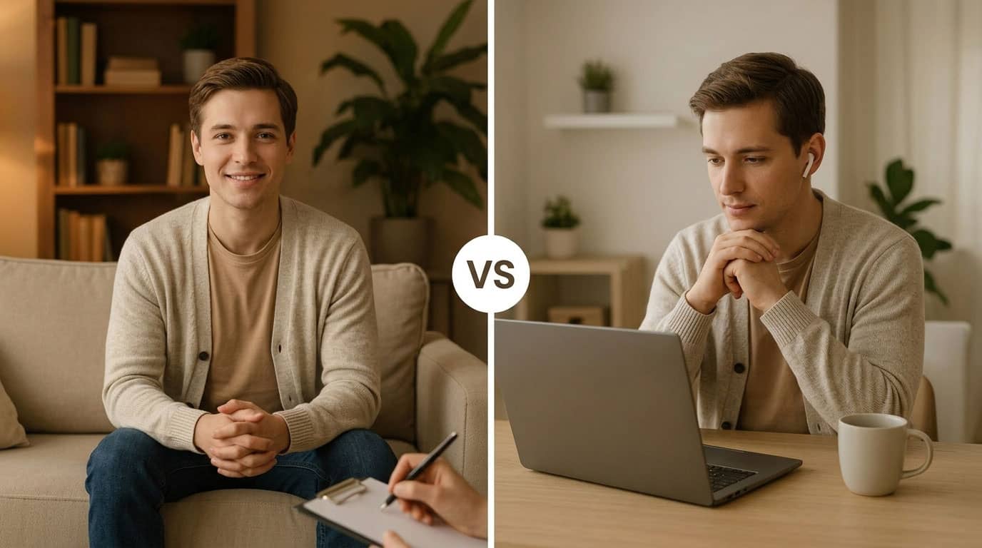 Advantages and Disadvantages of Online Therapy vs In-Person Counseling: Which Is Right for You?